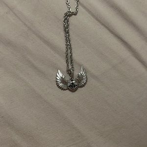 Vivienne Westwood wings orb necklace
